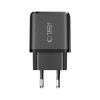 Tech-Protect NCA20 USB-A / USB-C nástenná nabíjačka PD 20W / QC3.0, čierna
