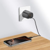 Tech-Protect NCA20 USB-A / USB-C nástenná nabíjačka PD 20W / QC3.0, čierna