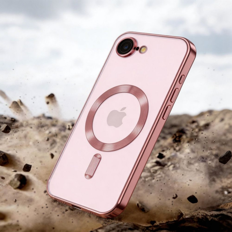 Tech-Protect Magflex MagSafe puzdro pre Apple iPhone 16e / 17e, ružové zlato