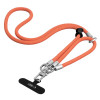 Tech-Protect C10S Rope Crossbody & Wrist sada remienkov na telefón, oranžová/titánová