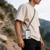 Tech-Protect C10S Rope Crossbody & Wrist sada remienkov na telefón, olivovozelená/titánová