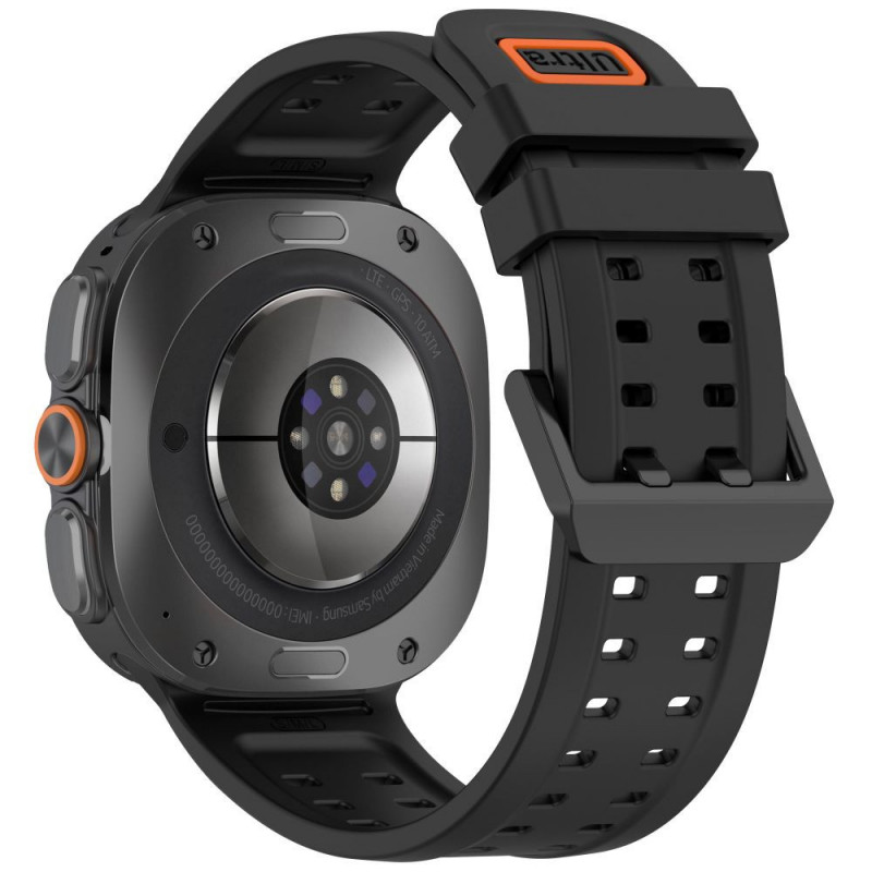 Tech-Protect Silicone Air silikónový remienok pre Samsung Galaxy Watch Ultra 1 / 2 (2024-2026) 47 mm, čierny