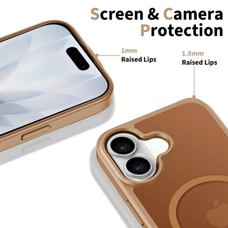 Tech-Protect BasicMag MagSafe Puzdro Apple iPhone 17, Hnedé