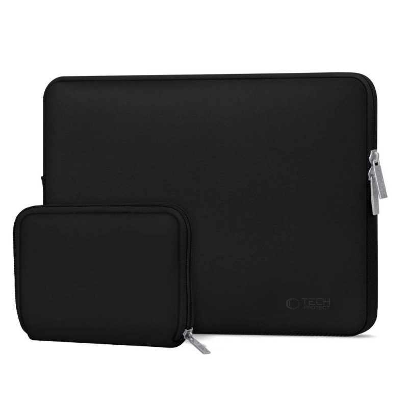 Tech-Protect NeoSlim THP3383 puzdro na notebook 13-14 palcov s taštičkou na príslušenstvo, čierne