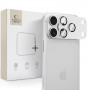 Tech-Protect Camfull Fit+ Apple iPhone 18 Pro Max ochrana objektívu fotoaparátu, strieborná