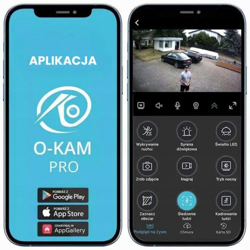 Orllo Z1 tubusová IP kamera, 4K, 8MP, Wi-Fi