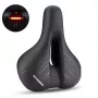 Rockbros 38218916002 MTB sedlo na bicykel so svetlom, čierne
