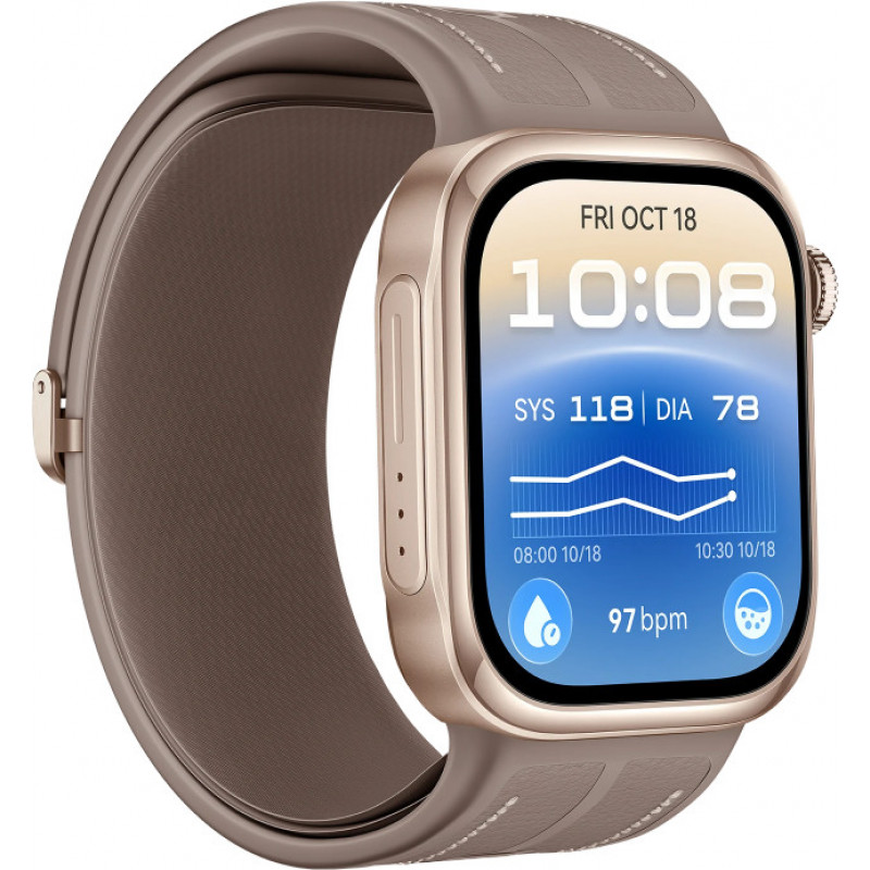 Huawei Watch D3 (Riva-B19) smartwatch, 46 mm, zlatá/biela