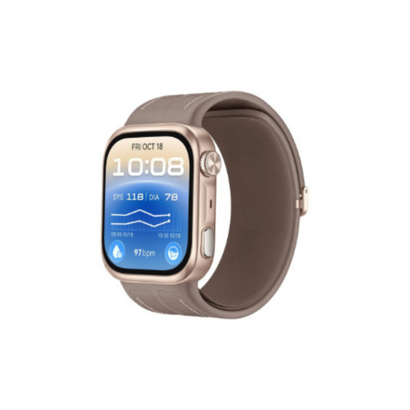 Inteligentné hodinky Huawei Watch D3 (Riva-B19), 46 mm, Mocha Gold/Sand