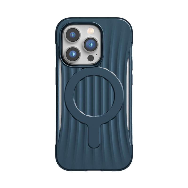 Puzdro X-Doria Raptic Clutch MagSafe XDR222 pre Apple iPhone 14 Pro, námornícka modrá
