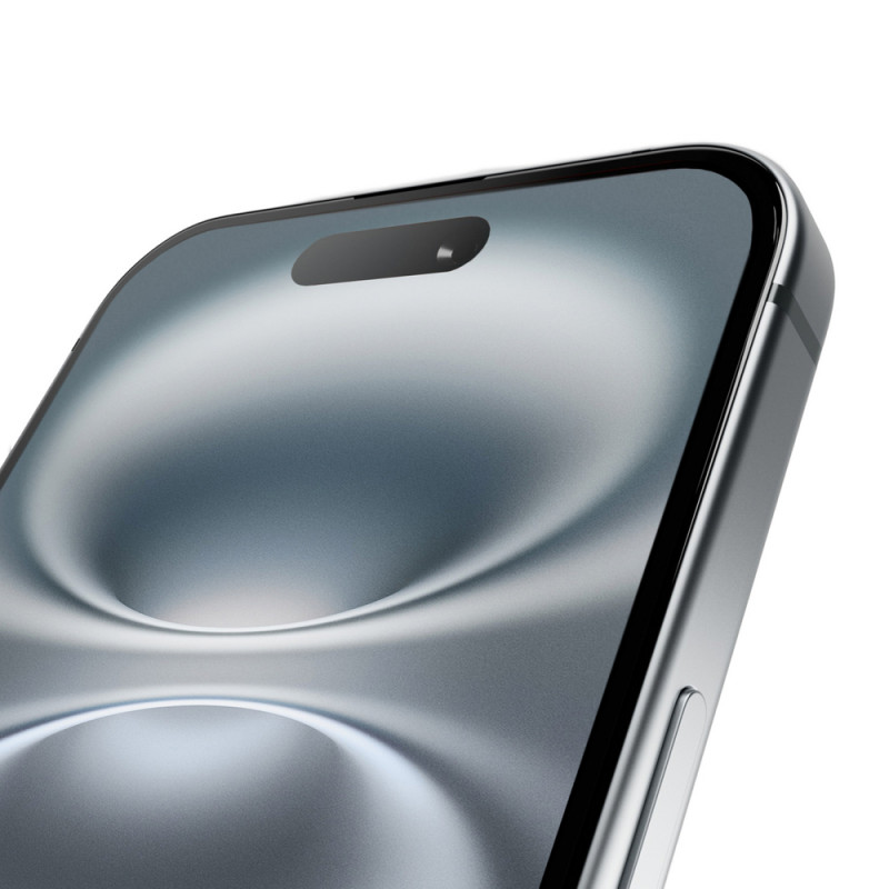 PURO Frame temperované sklo s rámčekom pre iPhone 16 Plus