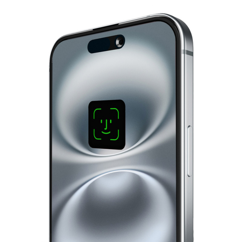 PURO Frame temperované sklo s rámčekom pre iPhone 16 Plus