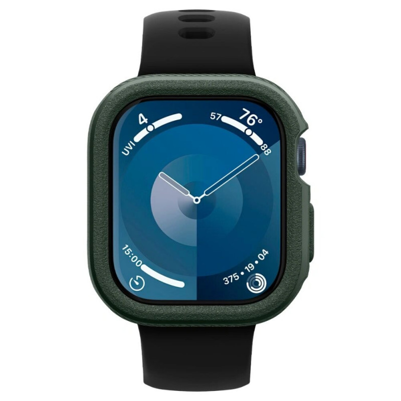Spigen Caseology Vault puzdro pre Apple Watch 10 / 11 46 mm, polnočná zelená