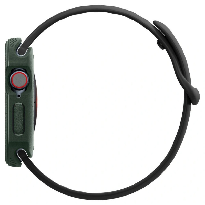Spigen Caseology Vault puzdro pre Apple Watch 10 / 11 46 mm, polnočná zelená