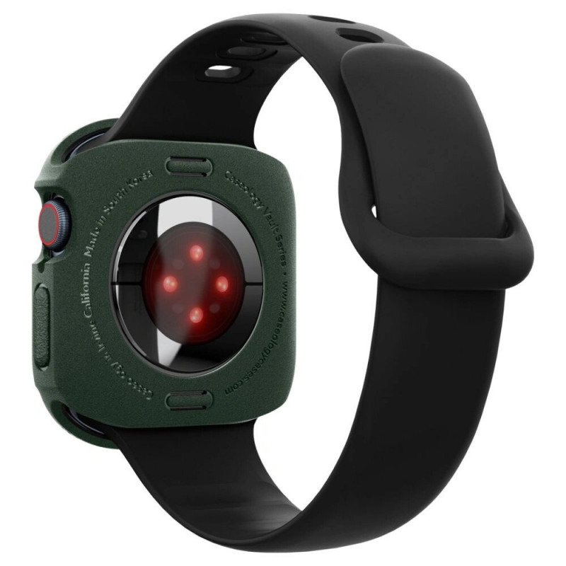 Spigen Caseology Vault puzdro pre Apple Watch 10 / 11 46 mm, polnočná zelená