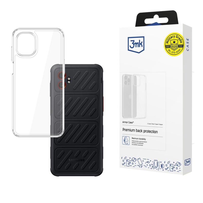 3MK Armor puzdro Samsung Galaxy XCover 7 Pro, transparentné