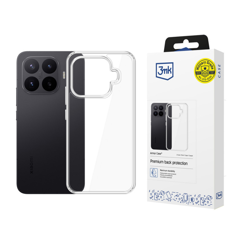 3MK Armor Case Xiaomi 17T Pro, priehľadný