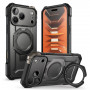 Supcase UB Grip Mag MagSafe puzdro pre Apple iPhone 17 Pro / 18 Pro, čierne