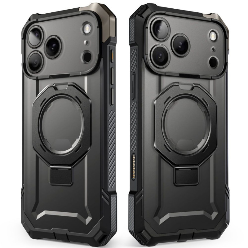 Supcase UB Grip Mag MagSafe puzdro pre Apple iPhone 17 Pro / 18 Pro, čierne