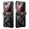 Supcase Unicorn Beetle Grip Mag MagSafe puzdro pre Samsung Galaxy Z Flip 8, čierne
