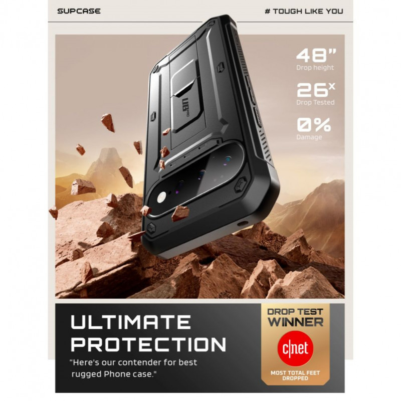 Supcase Unicorn Beetle Pro puzdro pre Google Pixel 11 Pro XL, čierne