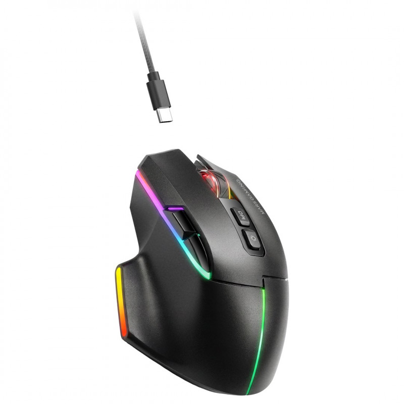 Tacens Mars Gaming MMW-VECTOR bezdrôtová herná myš, 12000 DPI, Bluetooth 5.4, 2.4 GHz