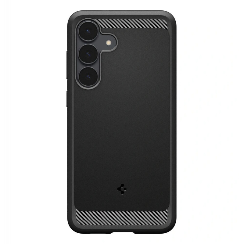 Spigen Rugged Armor puzdro pre Samsung Galaxy S25 FE, matné čierne