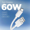 Spigen EB6015AC Essential USB-C kábel 60W 150 cm, biely
