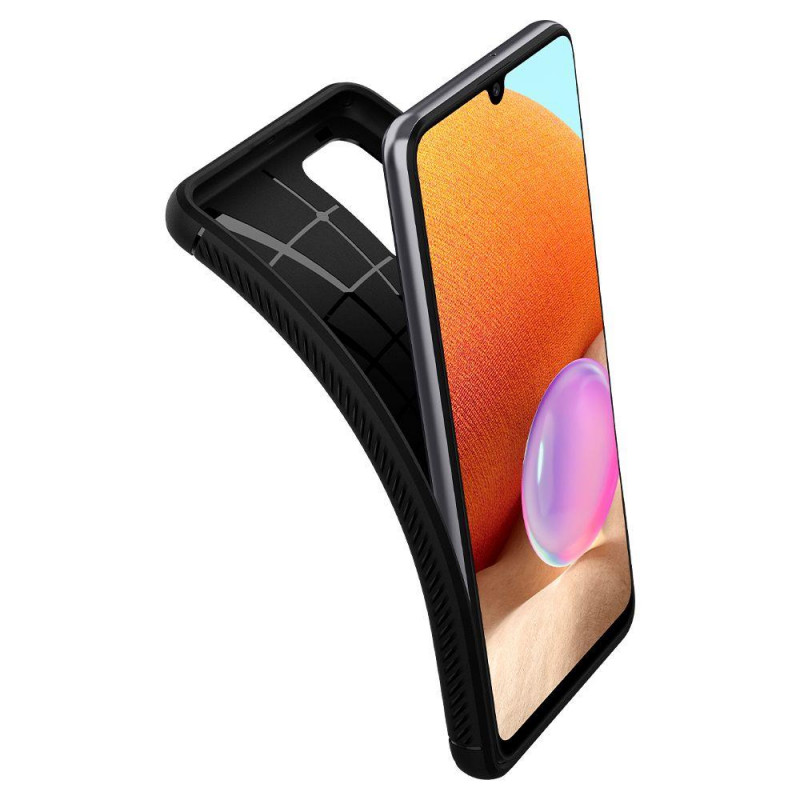 Spigen Rugged Armor puzdro pre Samsung Galaxy A52 / A52s, matné čierne