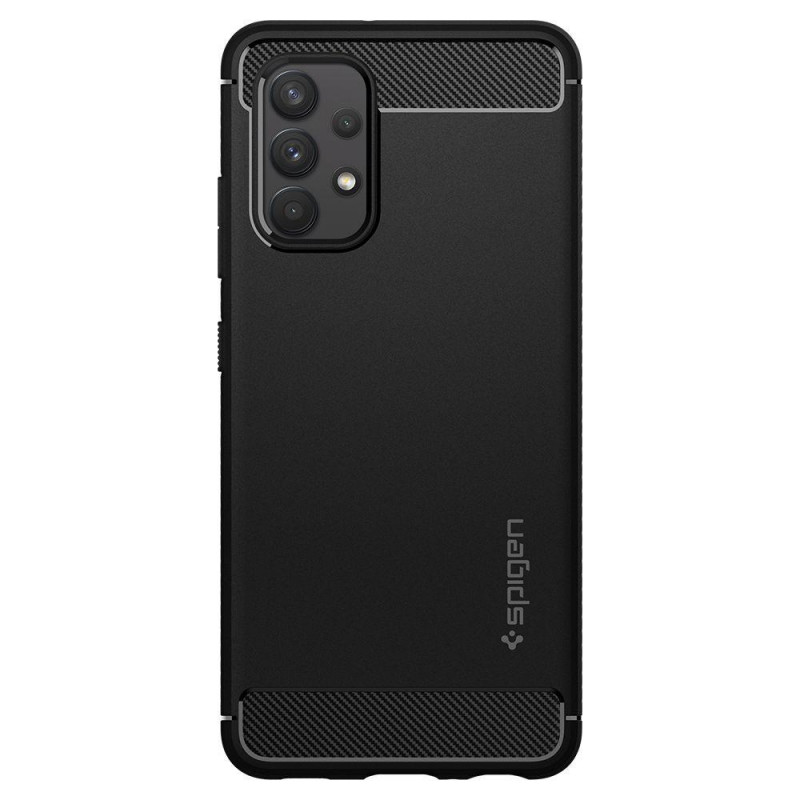 Spigen Rugged Armor puzdro pre Samsung Galaxy A52 / A52s, matné čierne