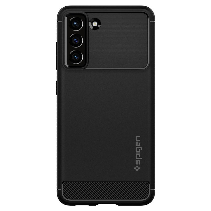 Spigen Rugged Armor puzdro pre Samsung Galaxy S21 FE, matná čierna