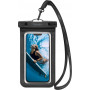 Spigen A601 Aqua Shield Univerzálne vodotesné puzdro, čierne