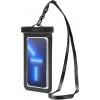 Spigen A601 Aqua Shield Univerzálne vodotesné puzdro, čierne
