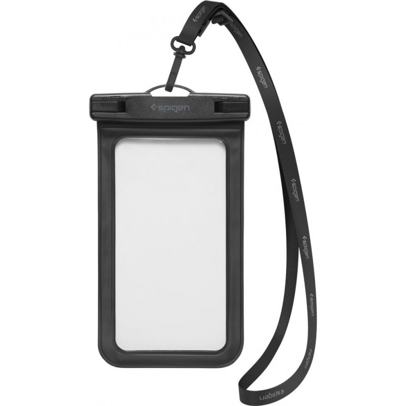 Spigen A601 Aqua Shield Univerzálne vodotesné puzdro, čierne