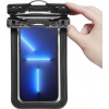 Spigen A601 Aqua Shield Univerzálne vodotesné puzdro, čierne