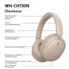 Sony WH-CH730N Bluetooth slúchadlá okolo uší s mikrofónom, béžové