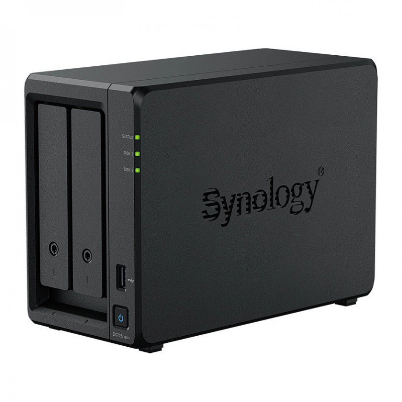 Synology DiskStation DS725neo+ 2-šachtové NAS, AMD Ryzen Embedded R1600, 4 GB DDR4