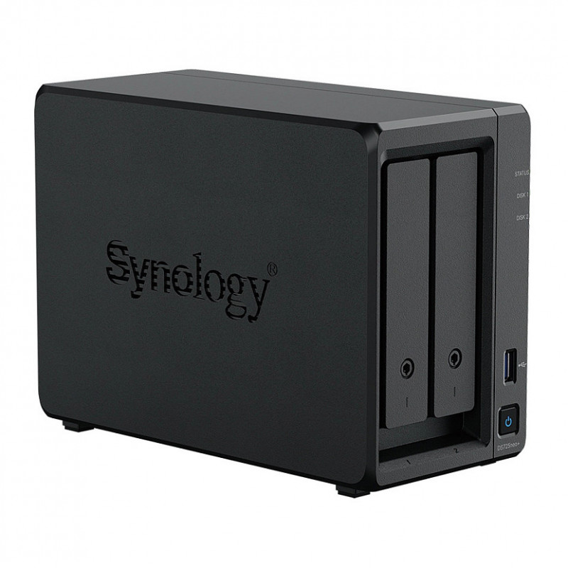 Synology DiskStation DS725neo+ 2-šachtové NAS, AMD Ryzen Embedded R1600, 4 GB DDR4