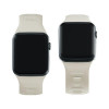 3mk silikónový remienok pre Apple Watch 42/44/45/49 mm, béžový
