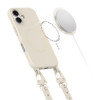 Tech-Protect MagNecklace MagSafe puzdro s remienkom pre Apple iPhone 16, béžové