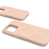 Puro Daylight MagSafe silikónové puzdro pre iPhone 16 Pro Max, béžové