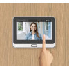 Ezviz CP4 4 MP Wi-Fi dverové kukátko, strieborné
