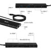 Club 3D CSV-2556 USB-C 12-v-1 rozbočovač, 3x HDMI/3x USB-C/USB/LAN, 8K30Hz, PD 140W