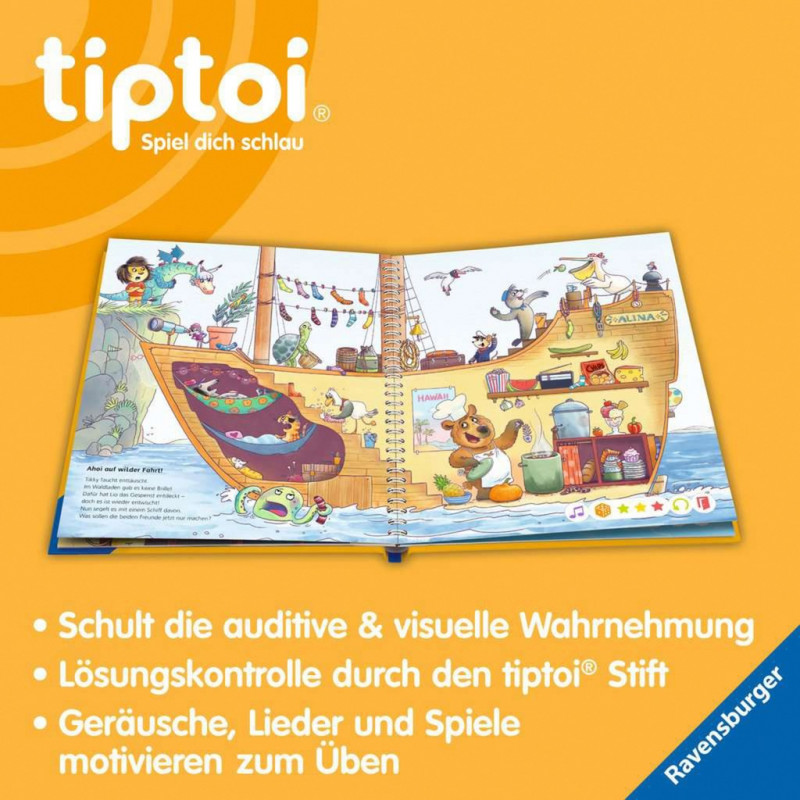 Ravensburger tiptoi Môj svet učenia a hier: Koncentrácia a vnímanie (49281)