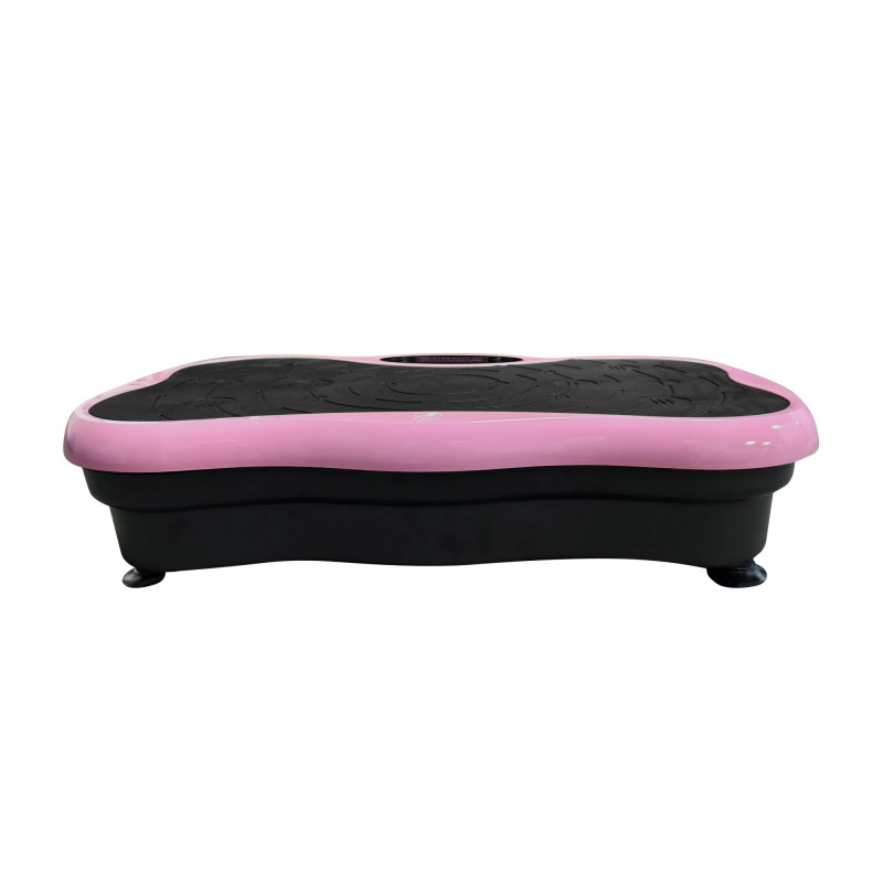 Extralink Moonwalk SpinMove vibračná cvičebná platforma pre fitness, 200 W, ružová
