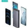USAMS PB59 US-CD165 power banka 30000 mAh, 65 W, 2x QC3.0 + PD, čierna, s káblom USB-C na USB-C