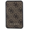 Guess GUPB10DP4GEGW Power Bank 10000 mAh, 18 W, 4G Leather Metal Logo, hnedá