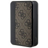 Guess GUPB10DP4GEGW Power Bank 10000 mAh, 18 W, 4G Leather Metal Logo, hnedá