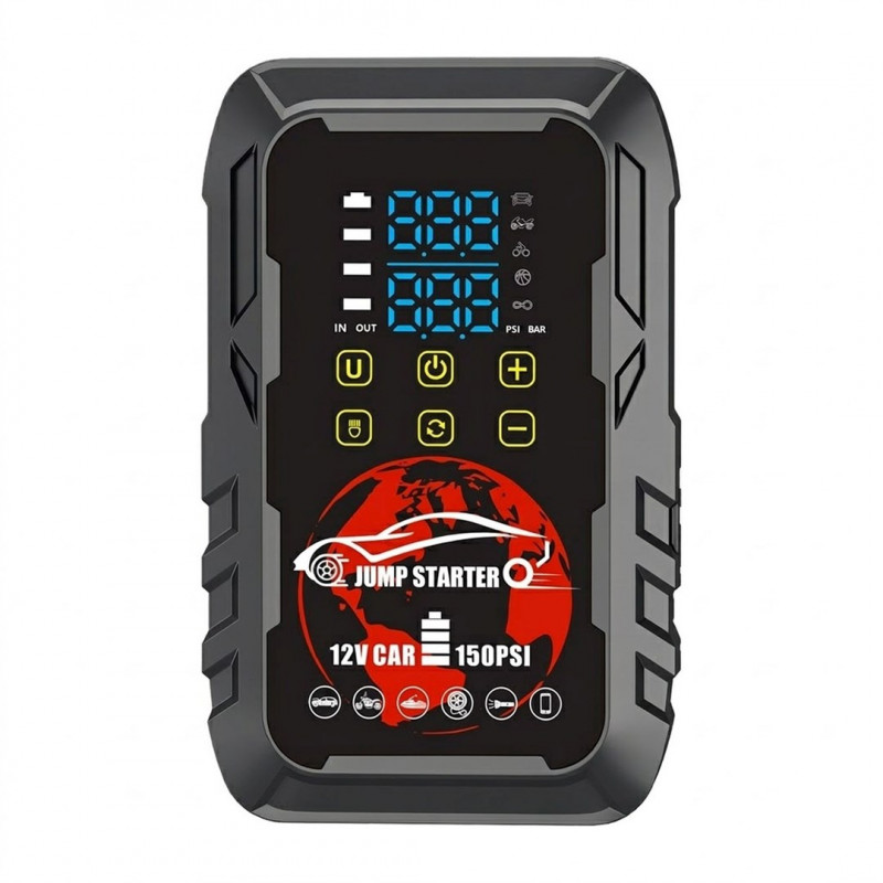 Extralink MaxJump 9 Xtreme 2-v-1 štartér a kompresor, 8000 mAh