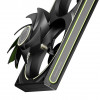 TRYX FOBR 360 mm ARGB skriňový ventilátor, PWM, 3-in-1, čierny